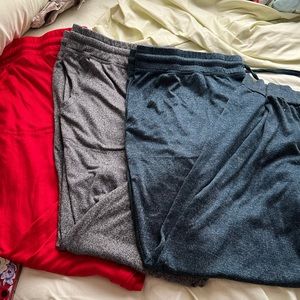 bundle of 3 tapered leg/jogger style active/pajama pants (size 22/24)